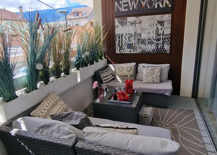 Aix Centre Cosy Calme Garage Terrasse Appartement Aix-les-Bains